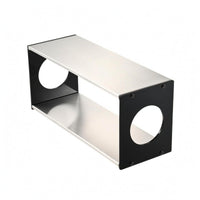 Desktop Storage Rack Open-Frame Countertop Display Shelf Rectangular