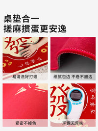 麻将桌家用可折叠手搓四方桌掼蛋专用桌简易棋牌桌宿舍便携打牌桌