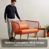 Wrought Iron Armchair Nordic Design Lounge Seating utilitarian design for partners