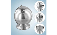 Round Flip Lid Sugar Bowl Multi-Use Table Storage Food Grade for Kitchen Counter