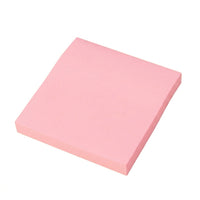 Postits Sticky Notes for Office Students, Bright Colour Fluorescent Green 76mm Square, 70 Sheets for Home Workplace Colorful