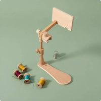 Adjustable Embroidery Hoop Stand Polished Surface for Desk, Beginners