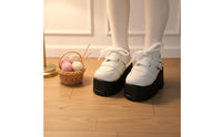 1/4 BJD Shoes Black and White BJD Shoes Easy to Match Lace-up Doll Boots