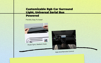 RGB car light, music sync