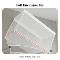 Bunk Bed Net Protection Dorm Bed Tent Breathable Mesh for Dormitory