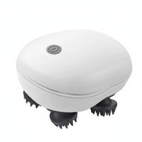 Multi-Purpose Handheld Head Kneading Massager Cordless and Portable Electric Scalp Massager Waterproof Personal Care Appliance Single-Button Control for Office