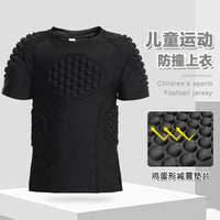 Kids Baseball Protective Short-Sleeve Training Shirt for Ball Sports
