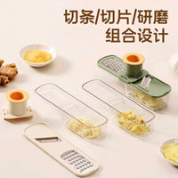 Stainless Steel Multi-Function Vegetable Chopper with Patented Design