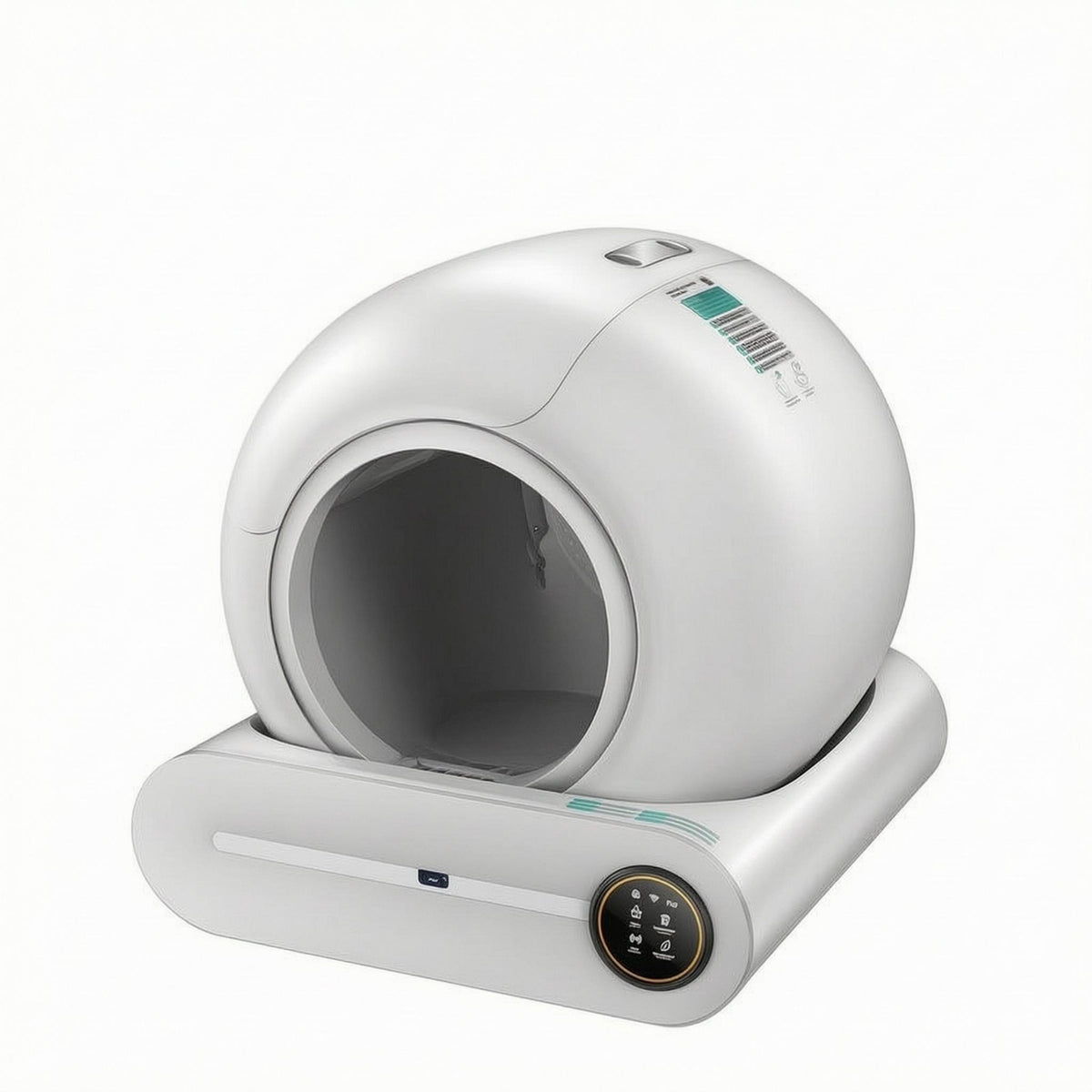 Smart Feline Litter Box Compact Self-Cleaning Feline Litter Box No Scooping