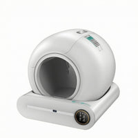 Smart Feline Litter Box Compact Self-Cleaning Feline Litter Box No Scooping