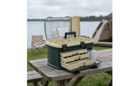 Fishing Tackle Box with Drawers Multi-Compartment Fishing Tackle Box Heavy-Duty Gear Case for Anglers, Fishermen