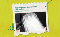 High Pressure Handheld Rain Shower Head, Multi-Function