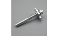 Heavy-Duty Excavator Guide Wheel with Bracket Long-Lasting Track Idler Wheel Assembly High-Performance Undercarriage Part Easy Installation for Mechanics, Machinery Repair, Construction Sites