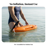 High Buoyancy Outdoor Water Swim Buoy Streamlined Design Rescue Can Wear-Resistant for Beginners, Lifeguards, Beach, Pool