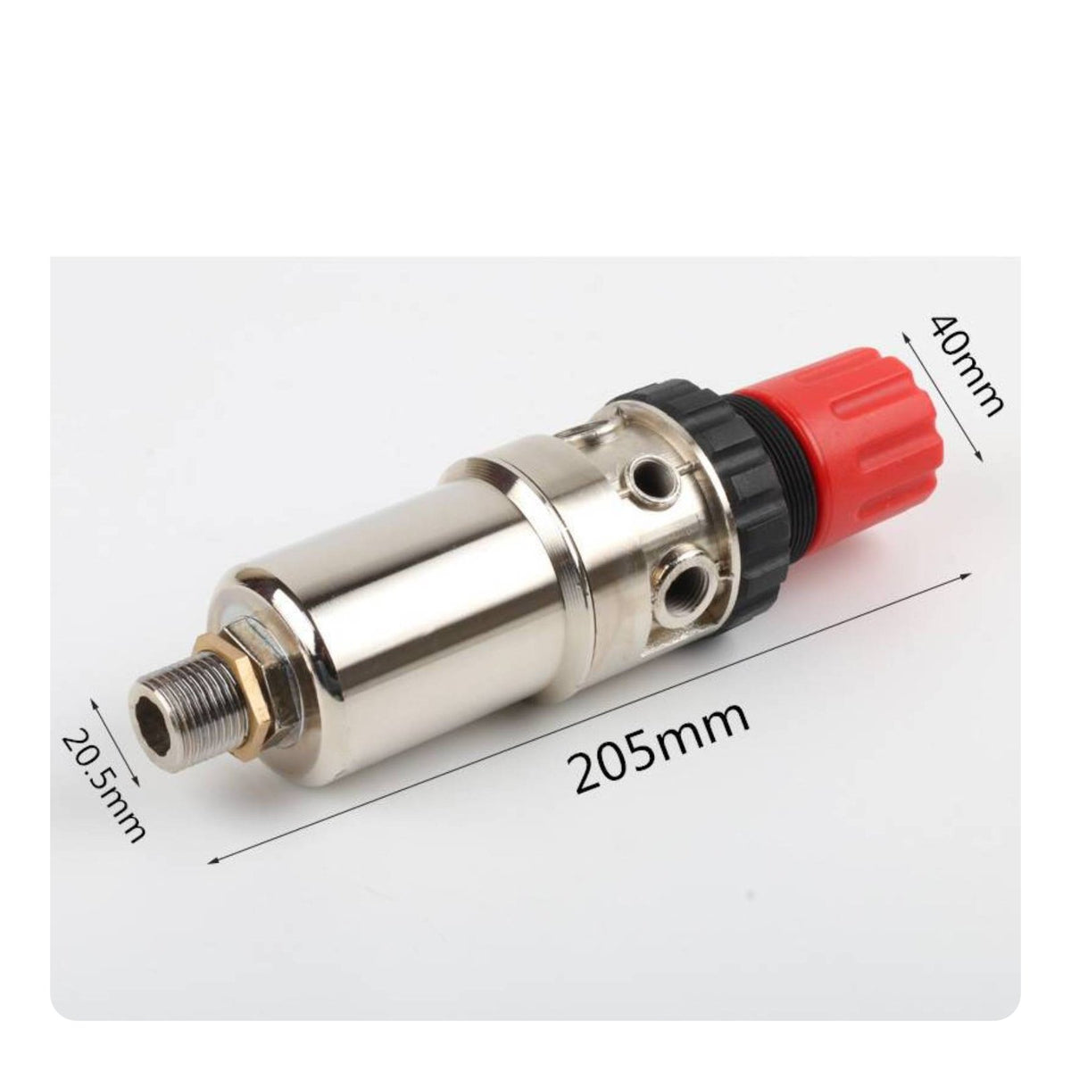 Moisture Separation Air Compressor Oil Water Separator Easy to Adjust Air Compressor Water Separator Sturdy Material Pressure Regulator Filter for DIY Users, Mechanics, Workshop, Garage