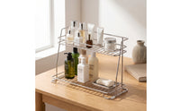 Desktop Storage Rack Compact Wire Shelving Rack Sturdy for Kitchen