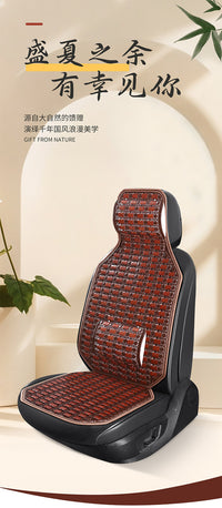 I&P Bamboo Slat Car Seat Cushion All-Season Cool Mat