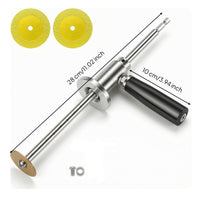 Inside PVC Pipe Sturdy PVC Pipe with Hex Shank Exact for DIYers