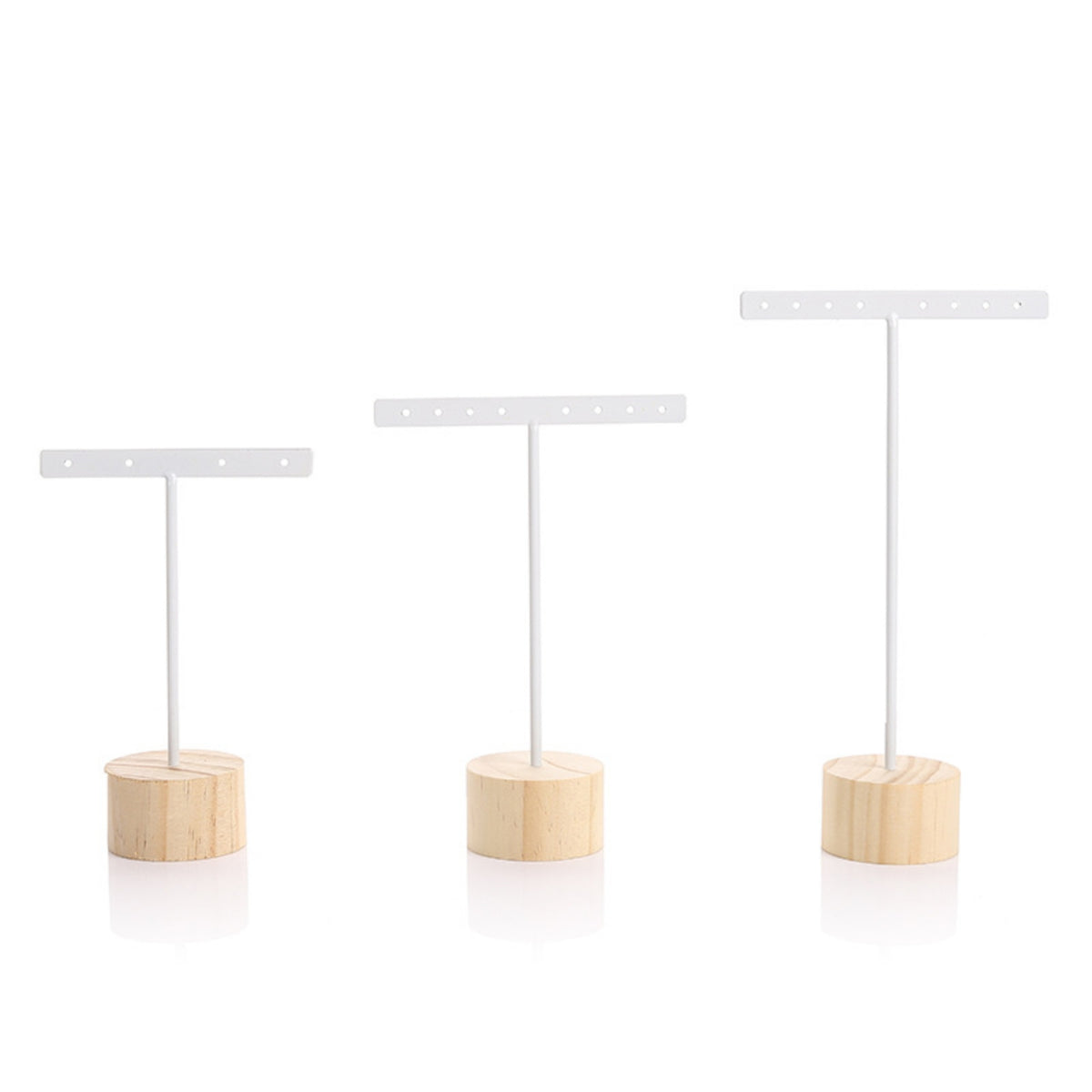Bar-Shaped Earring Stand Space-Saving Bar-Shaped Earring Holder Practical Jewelry Display Stand Dresser
