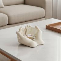 Hand Shaped Tray Light Luxury Design Hand Shaped Key Tray Creative Design
