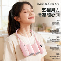 Neck Fan USB Rechargeable Portable 3-Speed Fan for Office, Home, Travel