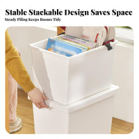 Wheeled Book rolling container With casters Rolling container sturdy for Study Room, Home