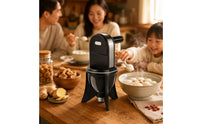 Transparent Chamber Automatic Dumpling Appliance Compact Tangyuan Appliance Three-Legged Base Kitchen Appliance