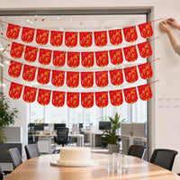 Anniversary Celebration Banner Flag Set for Store & Company Decor