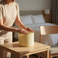 Woven Drum Lampshade Decorative Cylindrical Lamp Shade Easy to Install