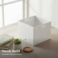 Stackable accessible-frontFront container Minimalist & design Organizer Box even Rounded Corners