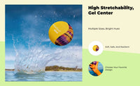 Quick-dry water sphere for pool