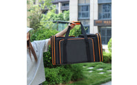 Pet Carrier Bag Hands Pet Carrier with Shoulder Strap Small Mesh Carry Bag for Veterinarian Visits