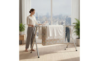 Foldable Clothes Drying Rack Expandable Laundry Drying Rack Rust-Resistant Sturdy for Bedroom