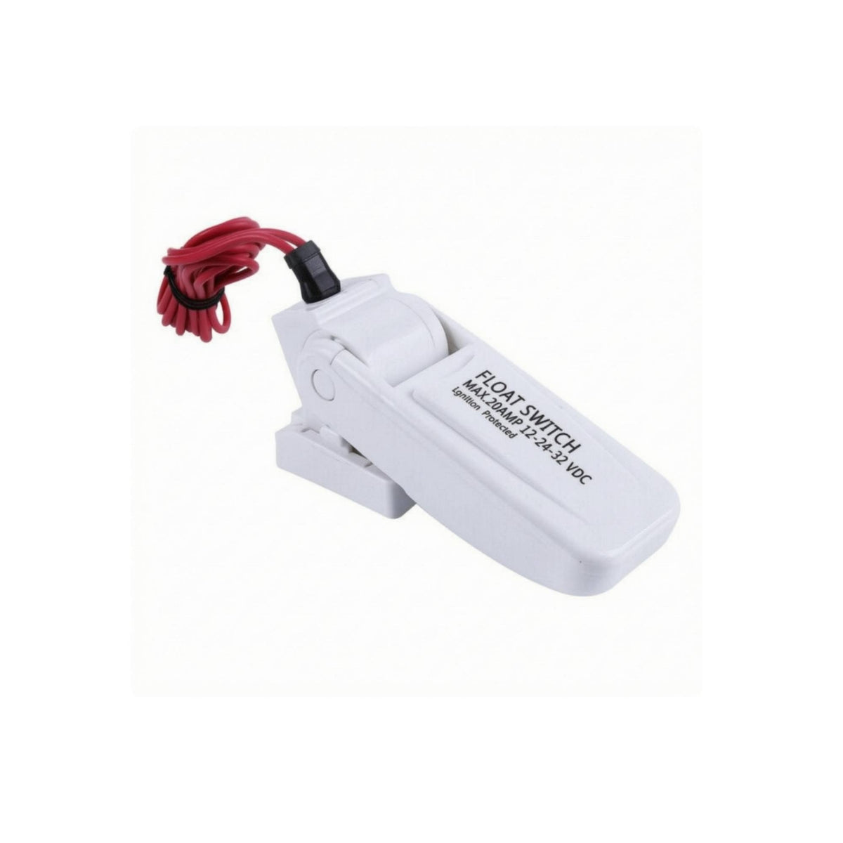 Ignition Protected Automatic Bilge Pump Switch 20 Amp Marine Buoyant Switch Red Cable Lead Boat Equipment Black Connector