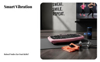 Bluetooth Music Speaker Vibration Plate Exercise Machine Adjustable Speed Whole Body Vibration Machine Wireless Controller Control Vibrating Fitness Stand Muscle Toning for Home Exercisers, Adults, Women, Relaxation, Living Room, Bedroom, Indoor