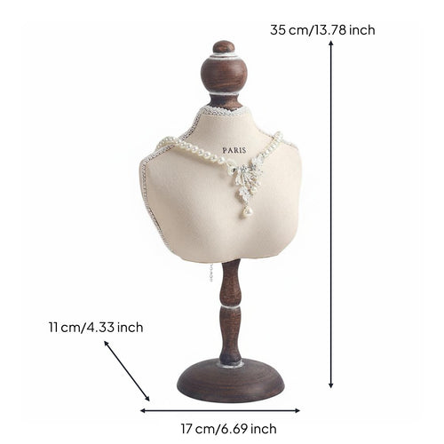 Pearl Necklace Display Stand Decorative Necklace Display Stand Elegant