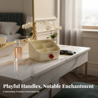 Multi-Tier Cosmetic Stand perfect Gift Tiered Vanity Tray Sturdy Construction