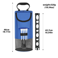 Portable Golf Ball Retriever with Canvas Bag