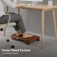 Small Accent Seat Non-Slip Low Slatted Bench Waterproof for Office Workers, Kids