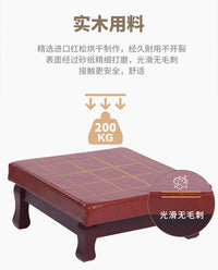 实木拜垫跪垫家用拜凳寺院用烧香拜佛堂观音磕头垫寺庙莲花拜佛垫