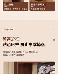 门后缝隙置物架实木收纳柜壁挂书架超薄书柜多层夹缝置物靠墙薄柜