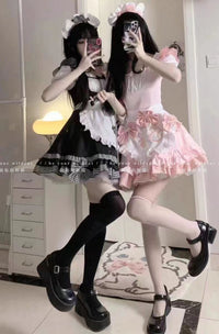 女仆装cos可爱女佣软妹猫咪二次元洛丽塔cosplay服装lolita连衣裙