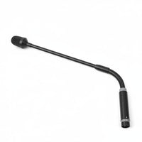 Sturdy Metal Body Gooseneck Audio Device 360° Adjustable XLR Gooseneck Mic Unidirectional Pattern Dynamic Mixer Audio Device High Quality Sound for Taverns
