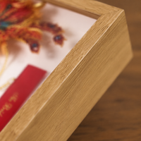 Box Frame A4 3D Frame Shadow Box Deep Type MDF 21×29.7cm For Wedding Welcome Space, Dried Flowers and Art Display