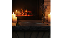 Minimal Smoke Candle Snuffer Elegant Design Swivel Head Bell Snuffer Long Handle Candle Extinguishing Tool for Temple, Church, Spa