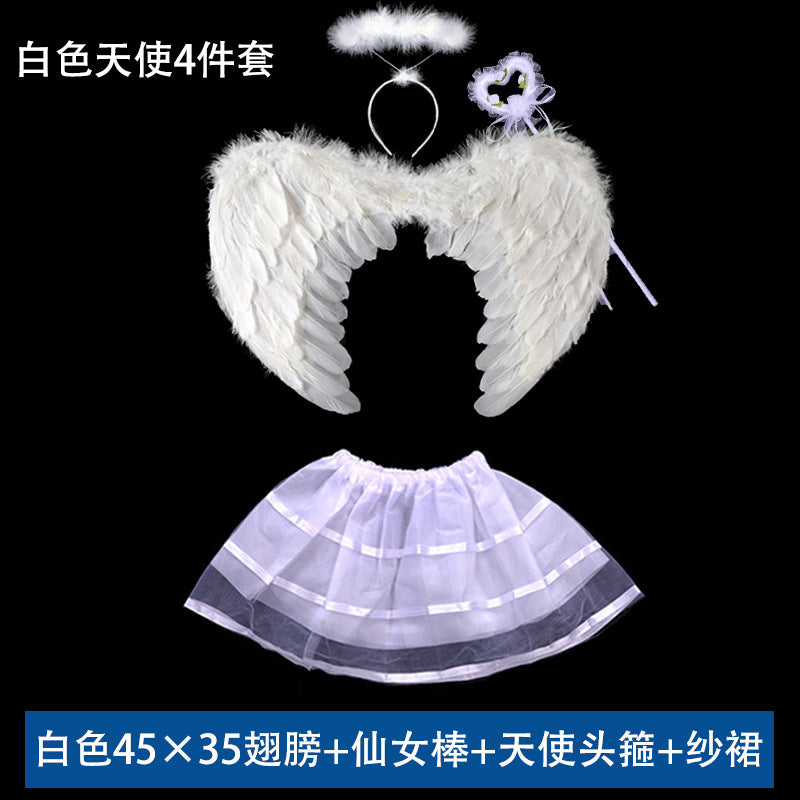 Wht SET W Skirt