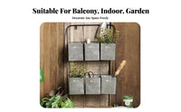 6compartment Wall Organizer Vintage Design Storage Rack Multi-Compartment