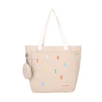 Tote Bag with Pouch Casual Canvas Tote Bag Multifunctional for Commuting