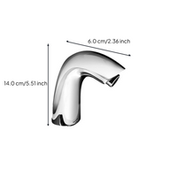 Touchless Bathroom Sink Faucet, Infrared Sensor, Silver