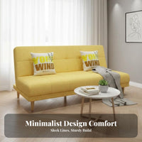 Folding Design Pull-expandable Sofa Bed multi-functional transformable Couch Space-Saving Home Furnishing Minimalist and aesthetic for Apartment Dwellers, Students, property owners, Small areas, Living Room, Office